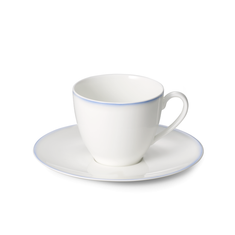 Set Cafe au lait cup Blue (0,27l) 