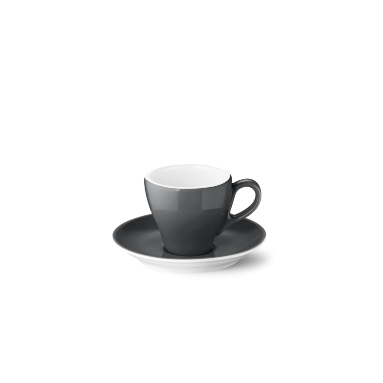 Set Espresso cup Anthracite (0,09l) 