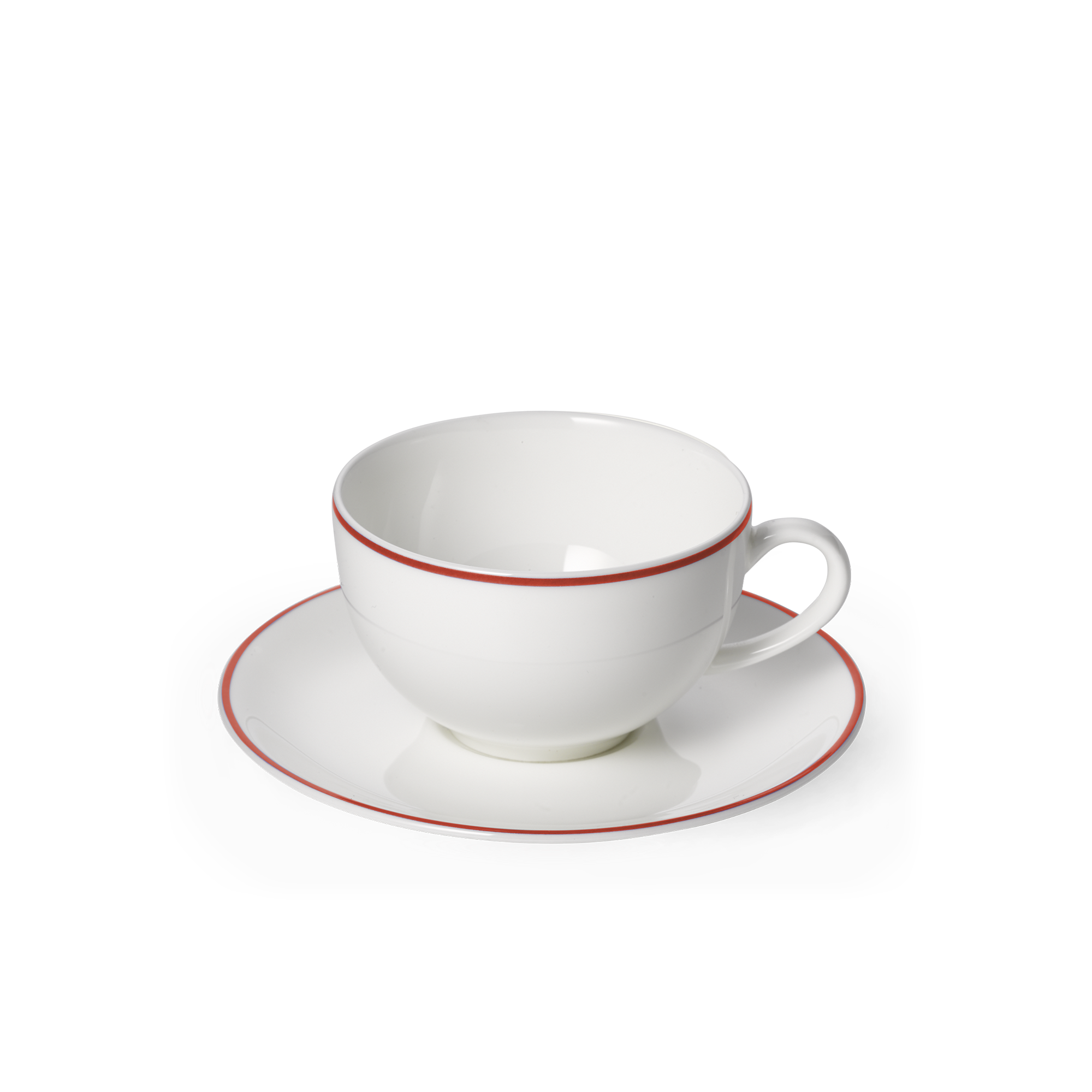Simplicity red coffee mug