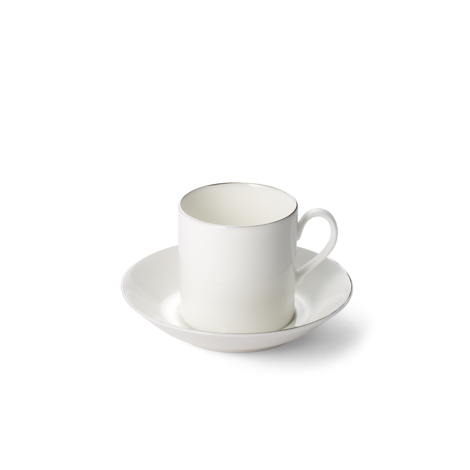 Espresso cup cylindrical Platin Line