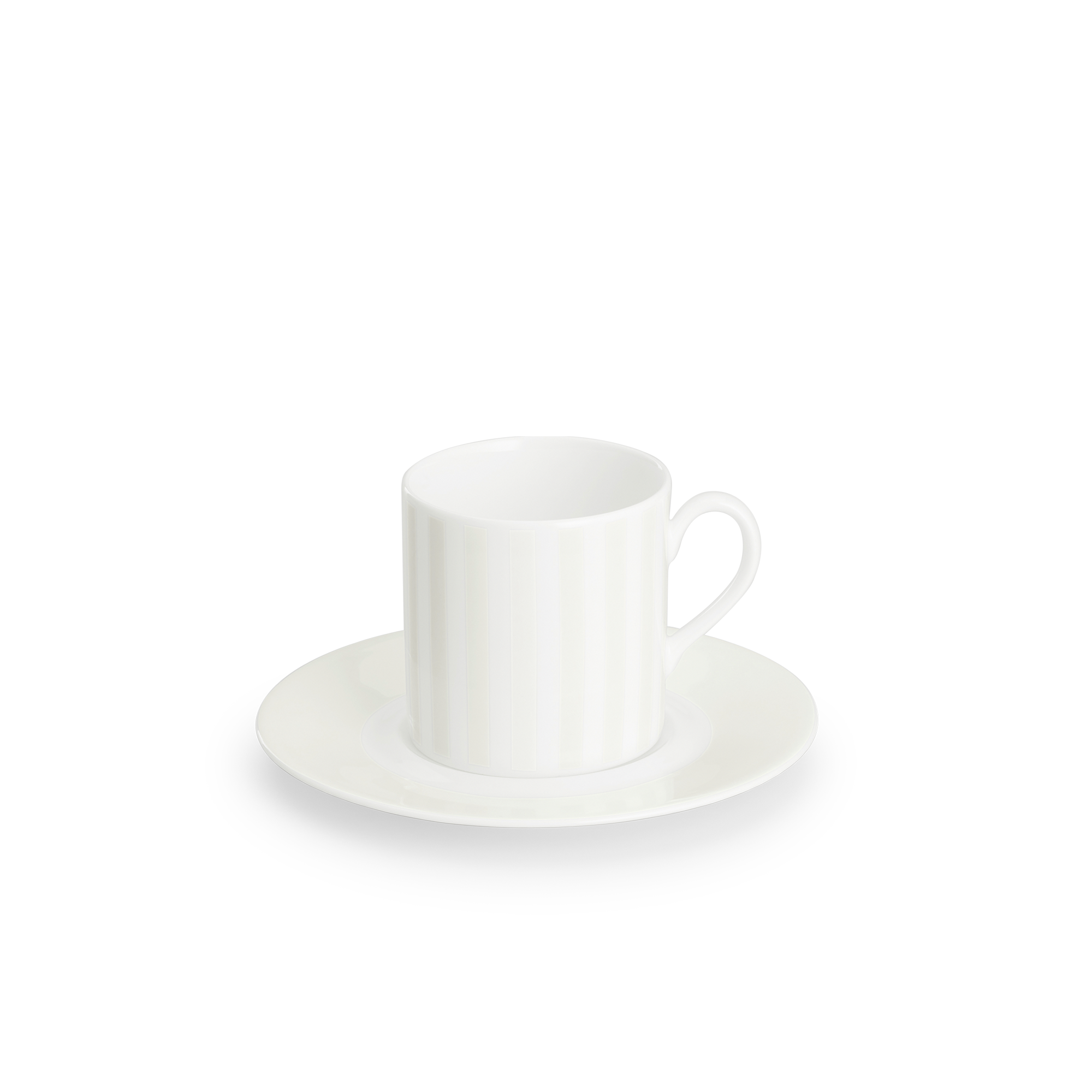 Espresso cup cyl. pastel light gray