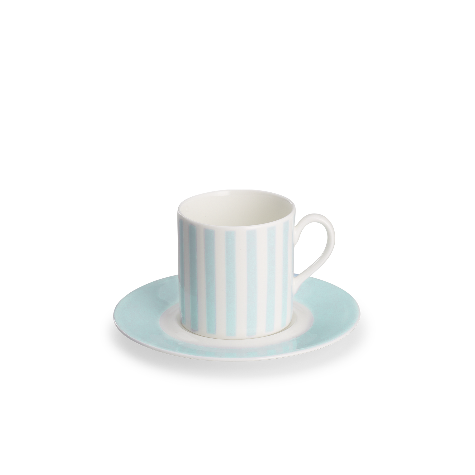 Espresso cup cyl. pastel turquoise