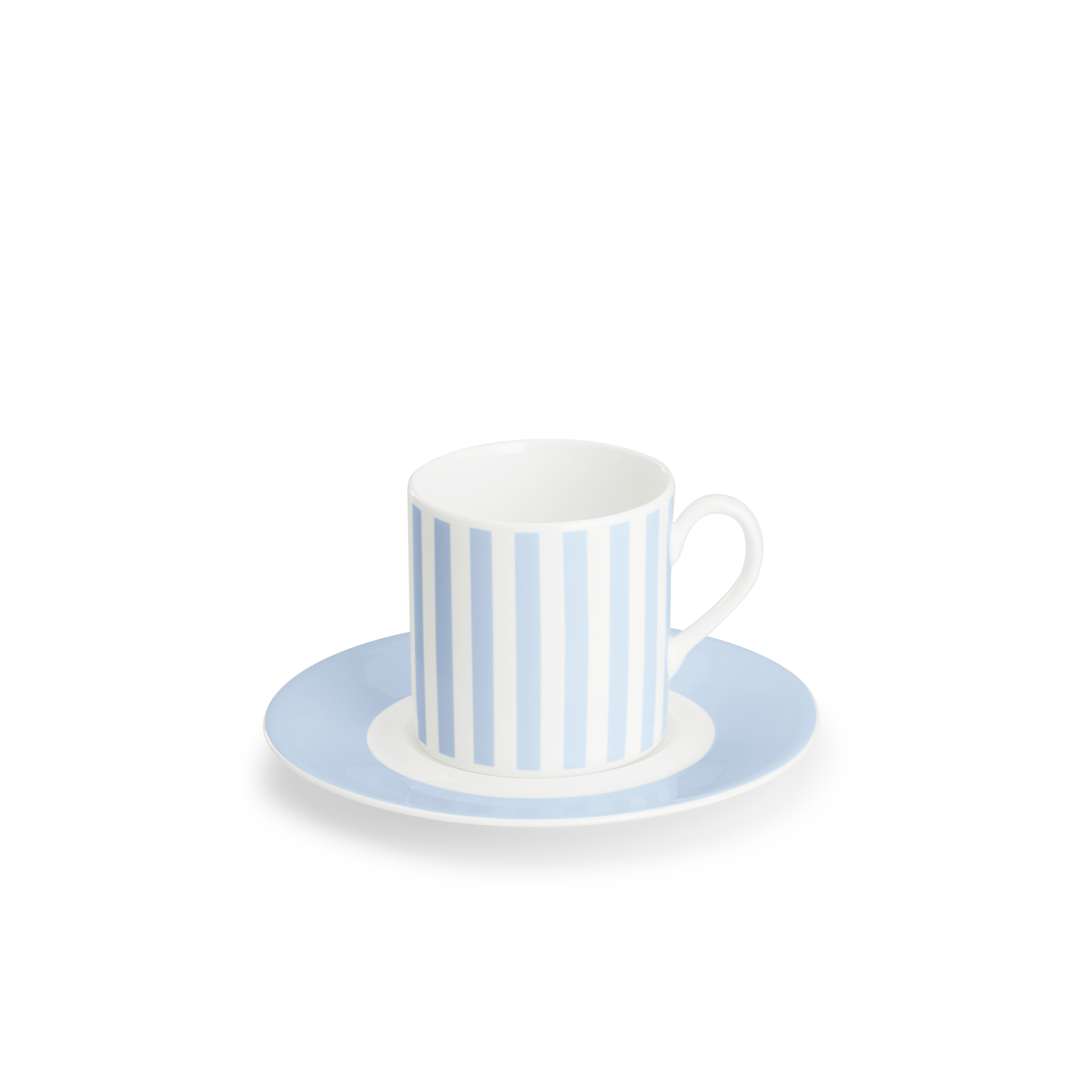 Espresso cup cyl. pastel light blue