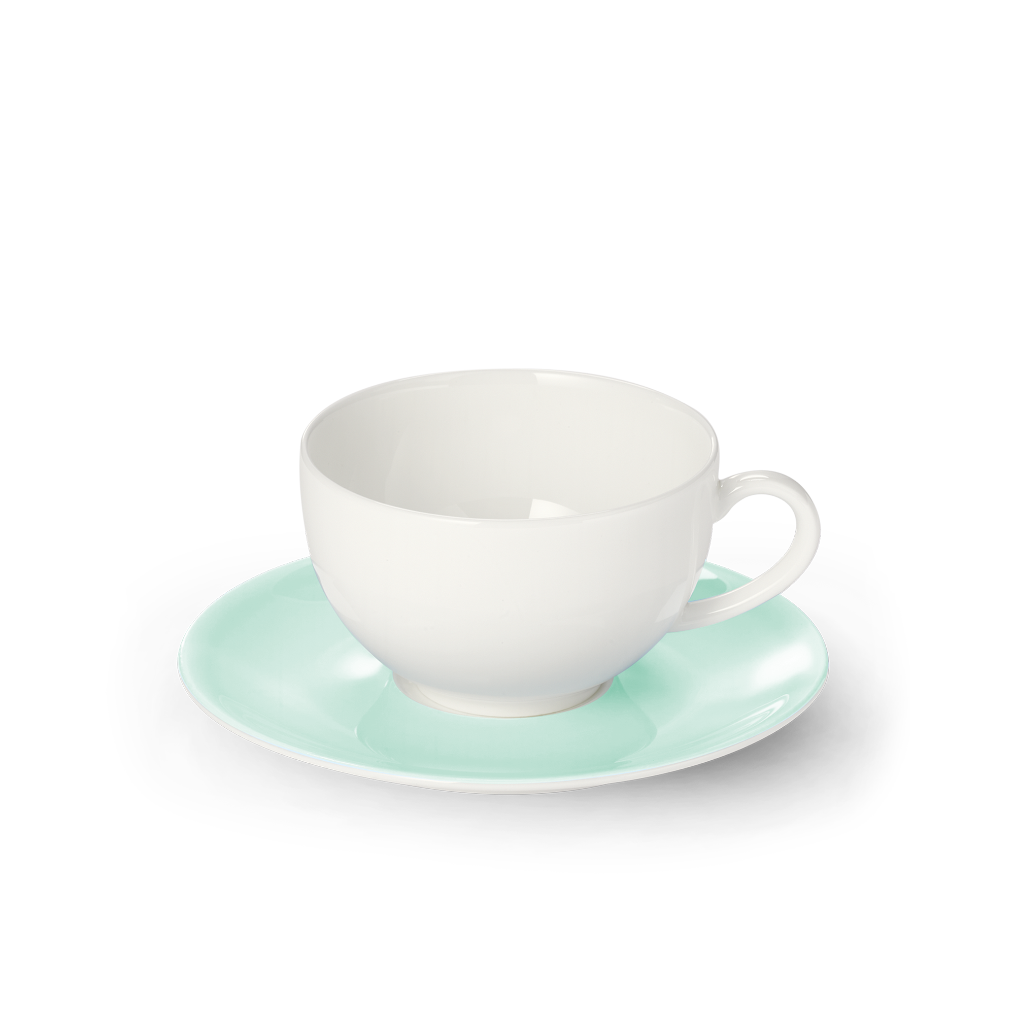Coffee cup pastel turquoise