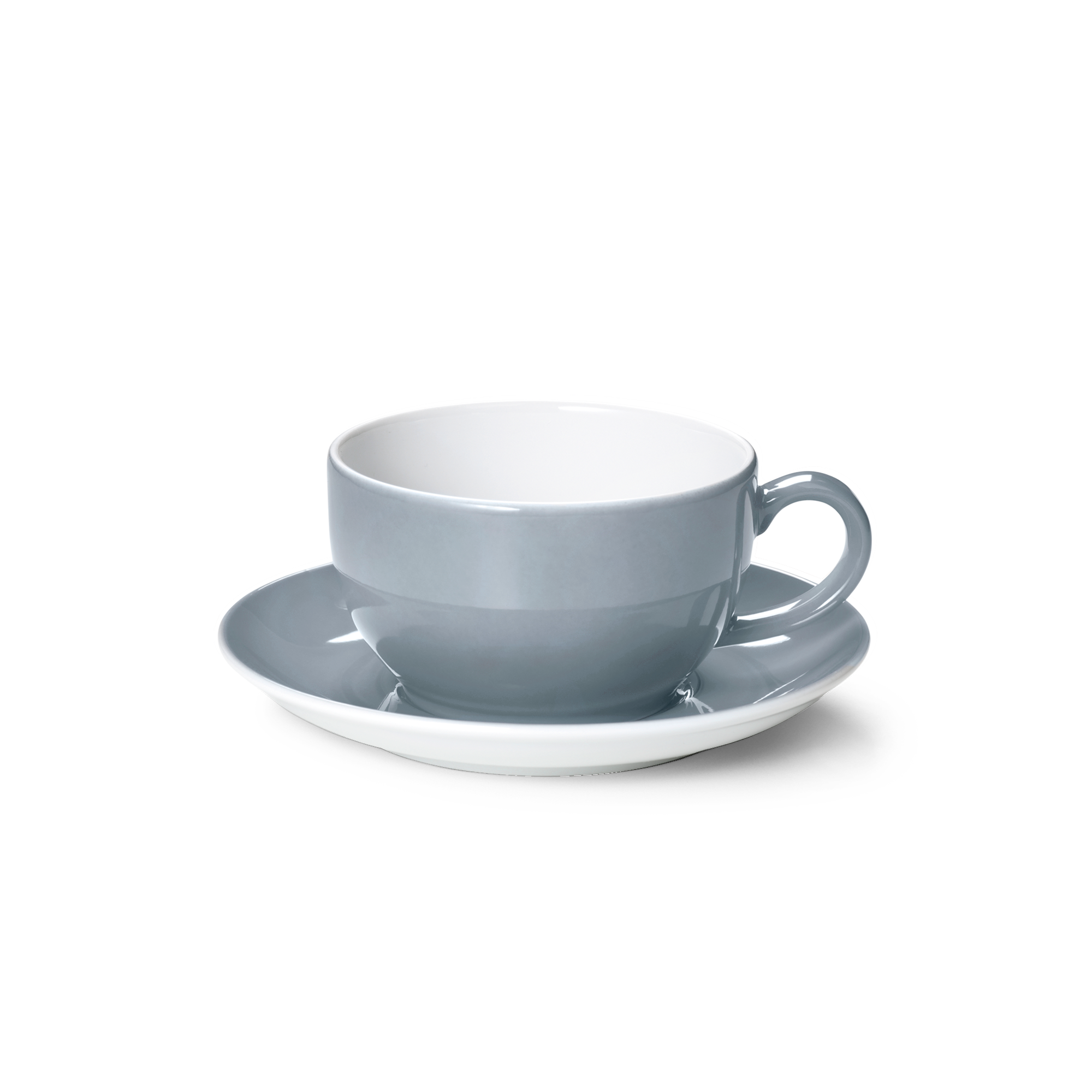 Set Kaffeetasse Solid Color Grau