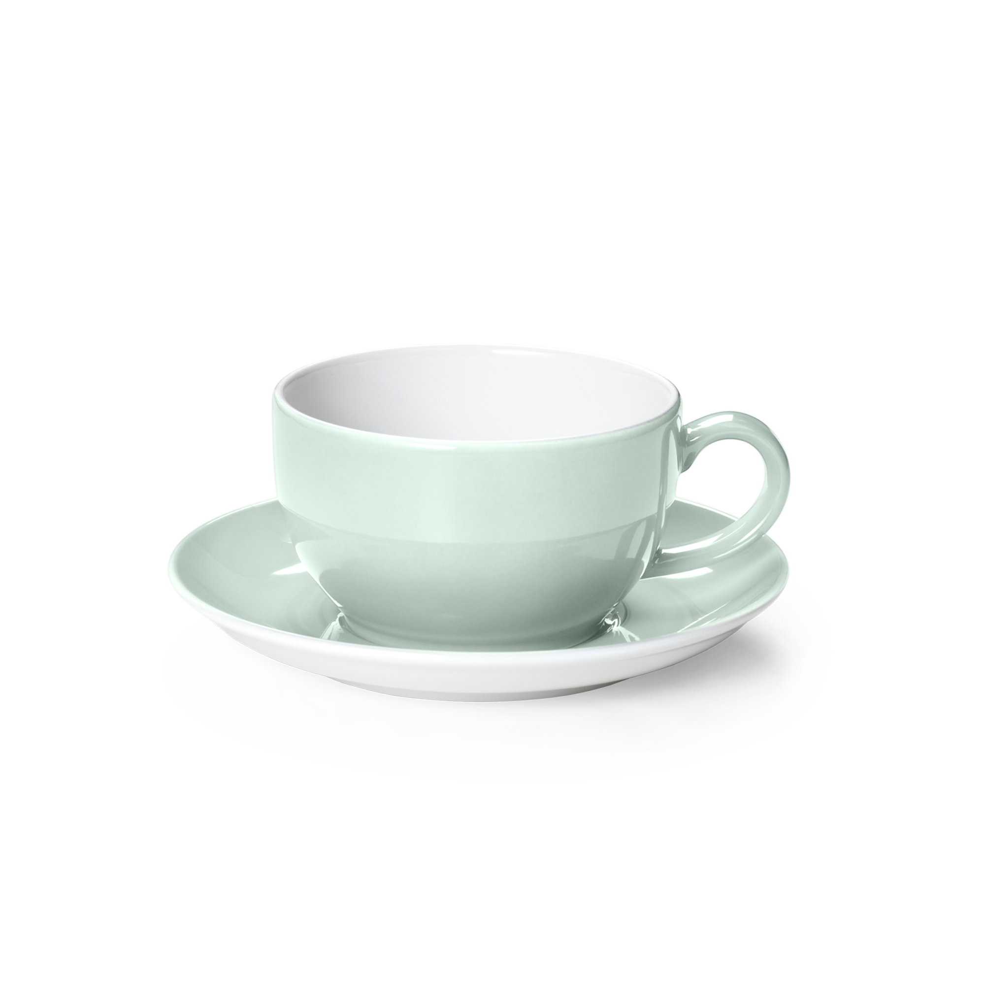 Cappuccino cup Solid Color Mint