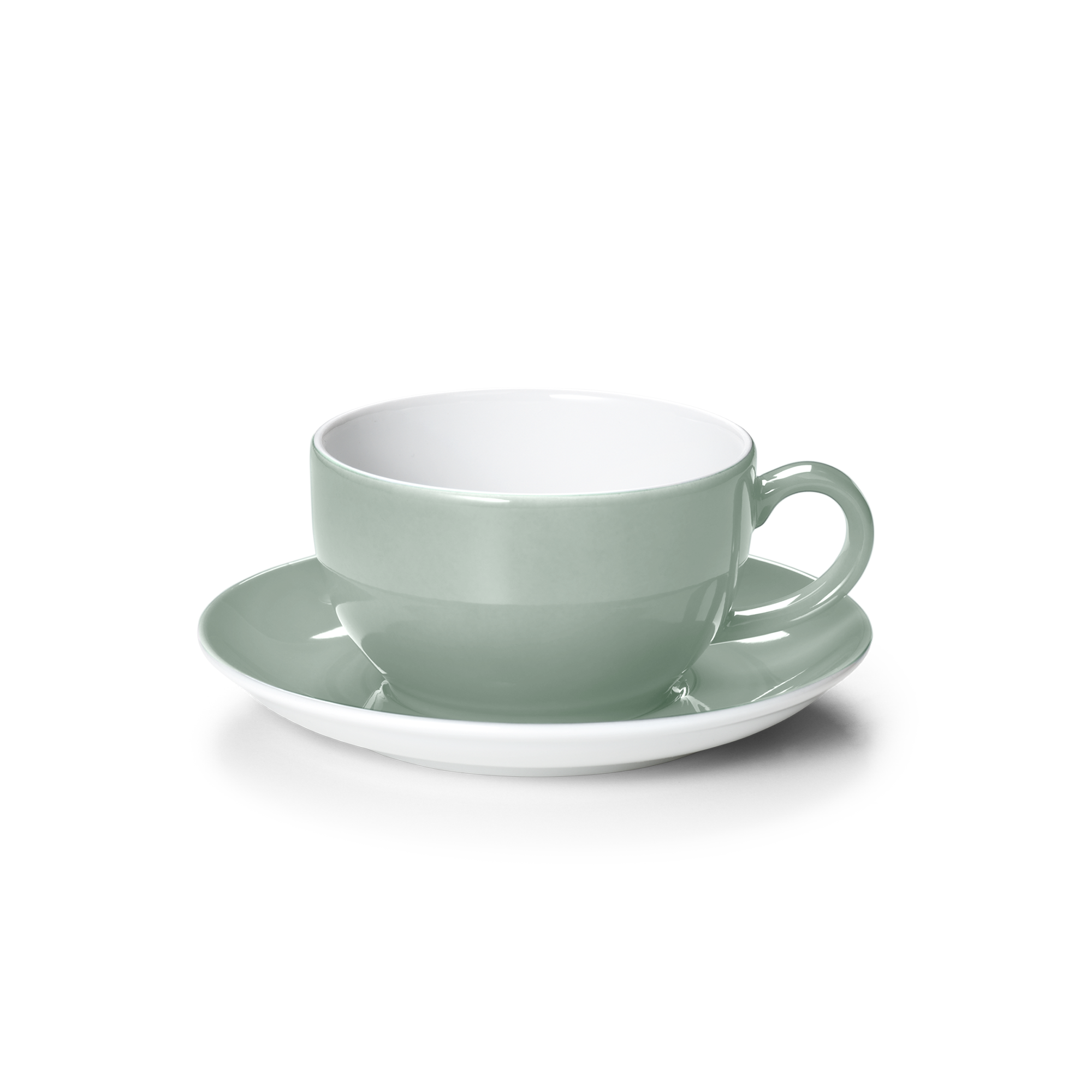 Cappuccino cup Solid Color Sage