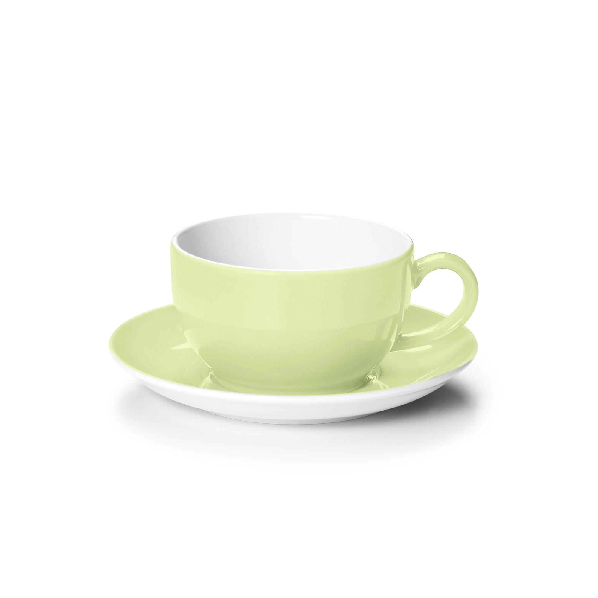 Cappuccino cup Solid Color Pistachio